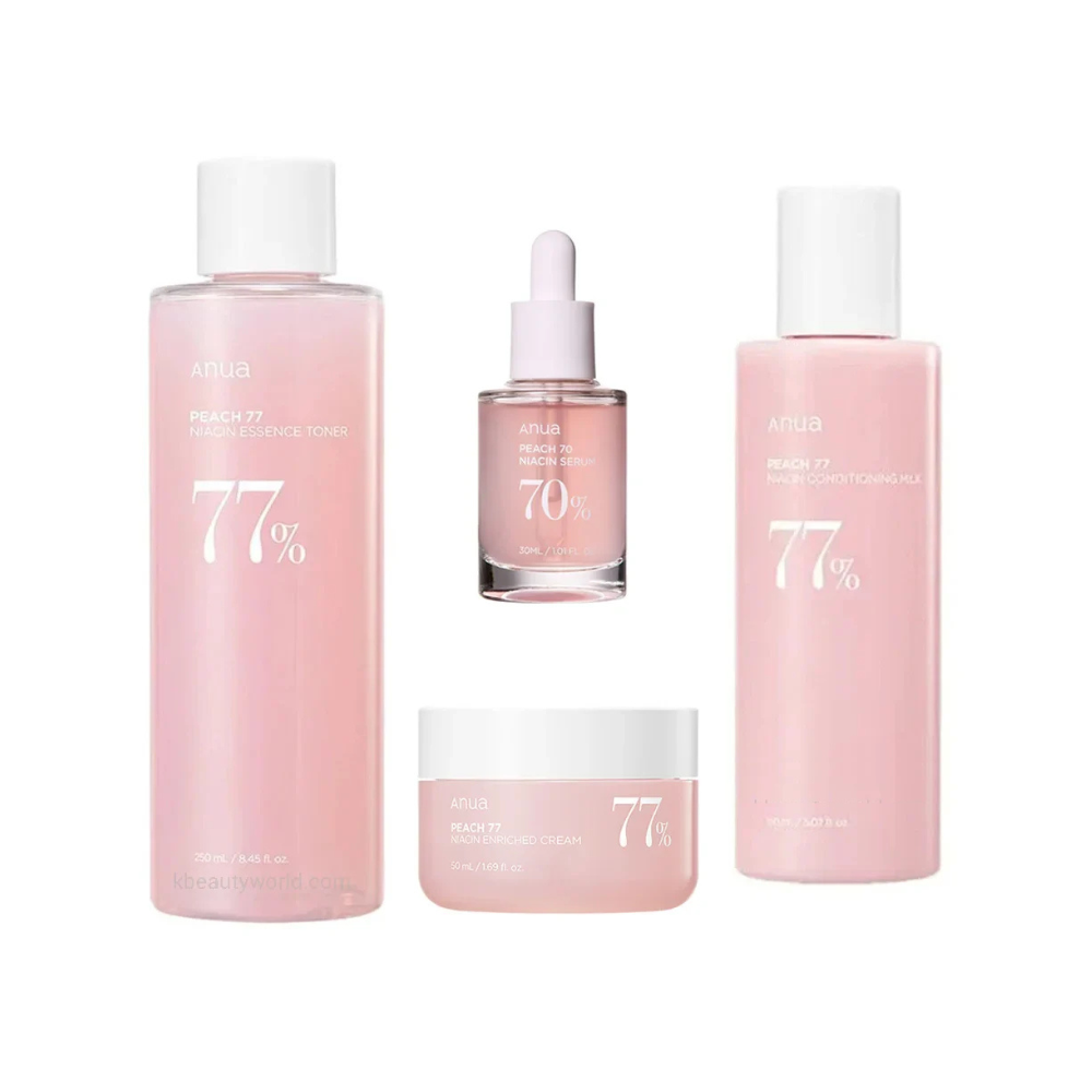 Anua Peach Hydrating & Brightening Set