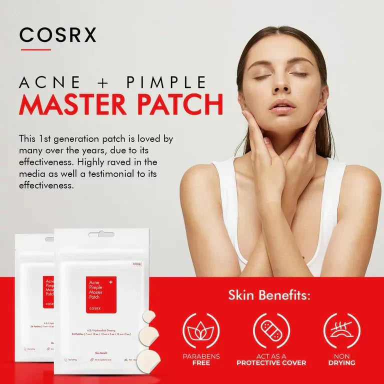 ¿Qué parche para el acné de CosRx es el adecuado para ti?