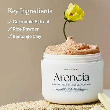 Calendula Rice Mochi Cleanser [120g]