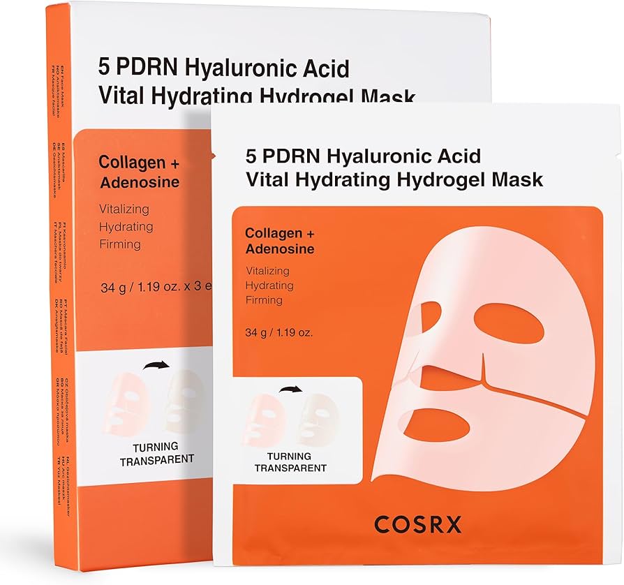 5 PDRN Hyaluronic Acid Vital Hydrating Hydrogel Mask [1pcs]