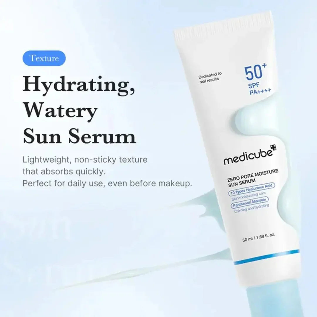 Zero Pore Hydrating Sun Serum [50ml]