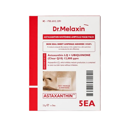 Máscara Clareadora de Astaxantina Dr Melaxin [25g]