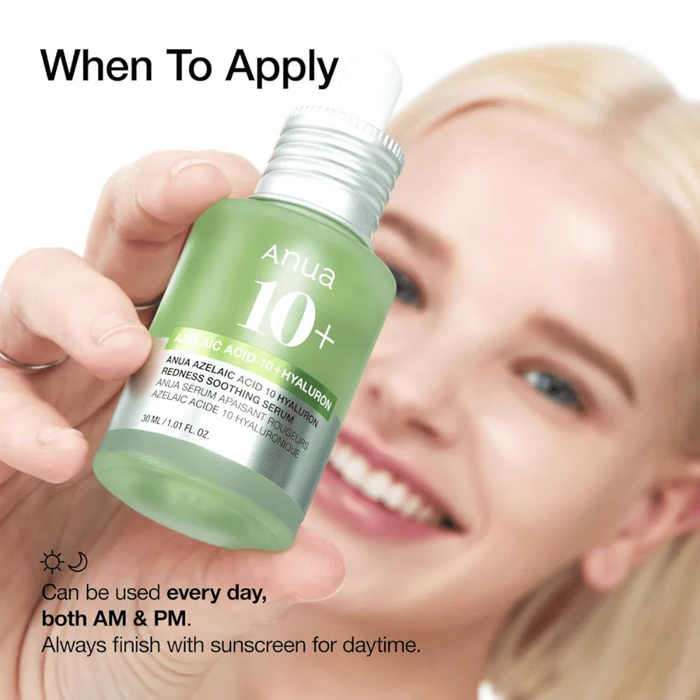 Azelaic Acid 10 Hyaluron Redness Soothing Serum [30ml]