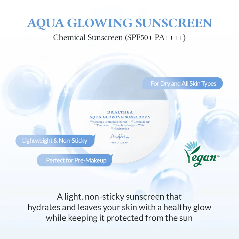 Aqua Glowing Sunscreen [45ml]