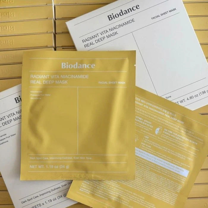 Radiant Vita Niacinamide Real Deep Mask [34g]