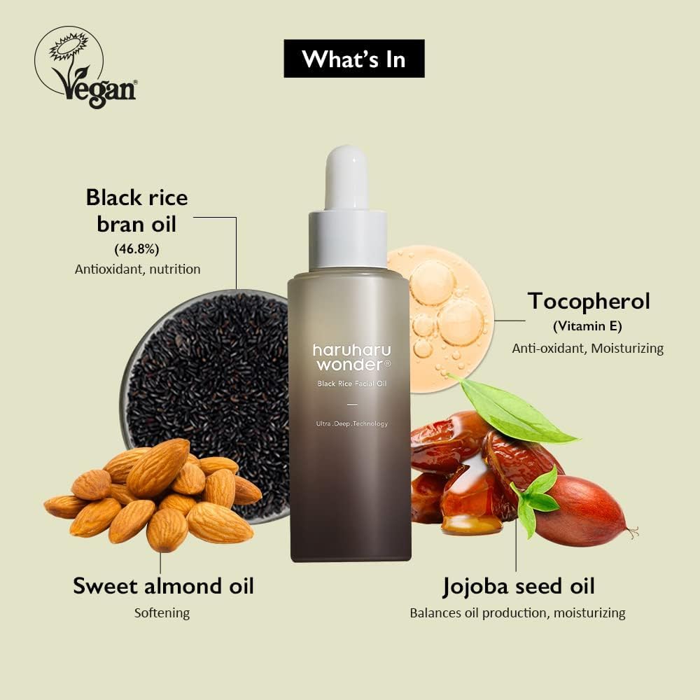 Black Rice Facial Oil [30ml]