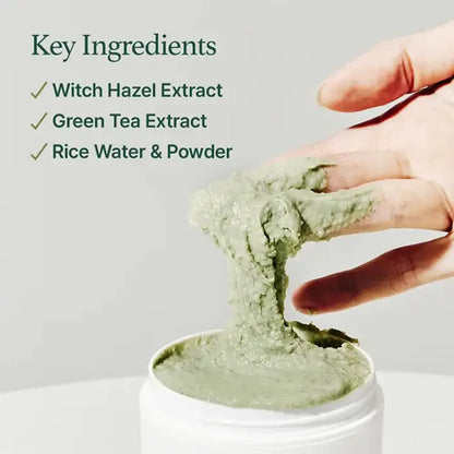 Fresh Green Rice Mochi Cleanser [120g]