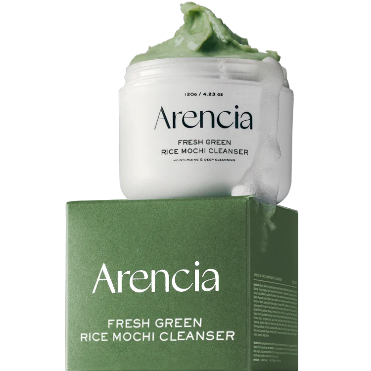 Fresh Green Rice Mochi Cleanser [120g]