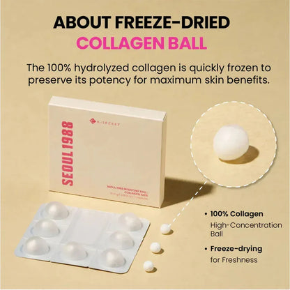 SEOUL 1988 Boosting Ball: 100% Collagen [7 Capsules]