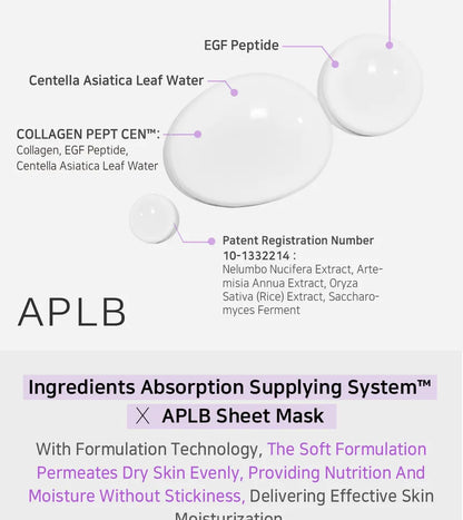 Collagen EGF Peptide Sheet Mask [25ml]