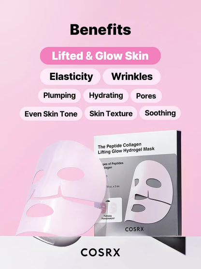 The Peptide Collagen Lifting Glow Hydrogel Mask [1pcs]