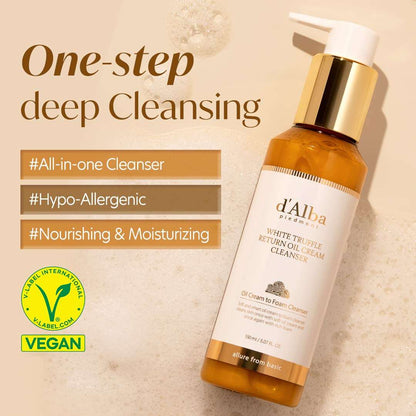 White Truffle Return Oil Cream Cleanser [150ml]