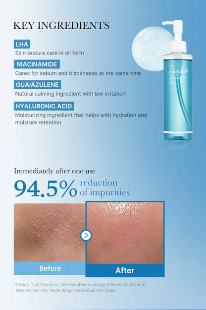 Zero Pore Blackhead Deep Cleansing Oil [205ml]