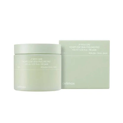 JIWOOGAE Heartleaf BHA Peeling Pad [60pcs]