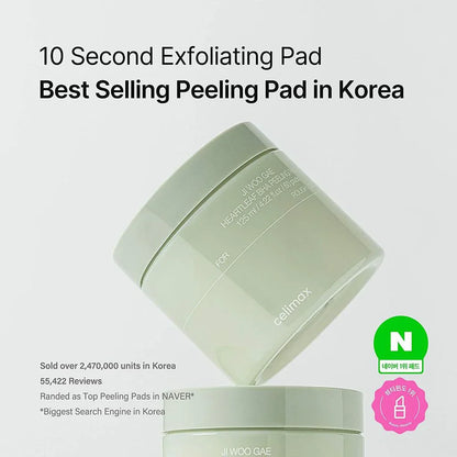 JIWOOGAE Heartleaf BHA Peeling Pad [60pcs]