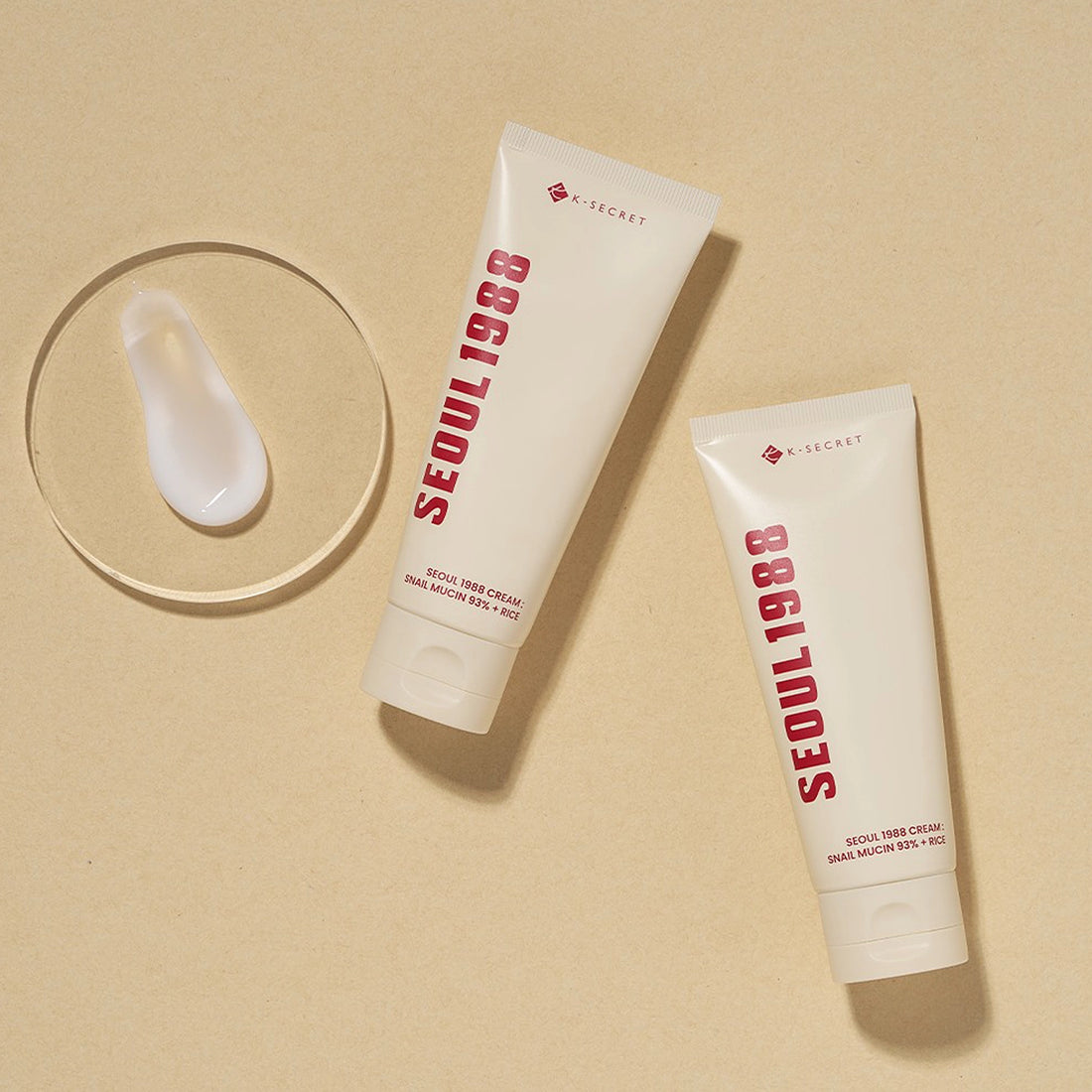 SEOUL 1988 Cream : Snail Mucin 93% + Rice [100ml]