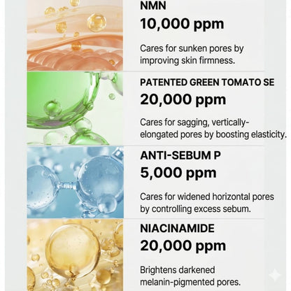 Green Tomato NMN Pore Minimizing Ampoule [40ml]