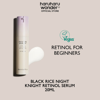 Black Rice Night Knight Retinol Serum [20ml]