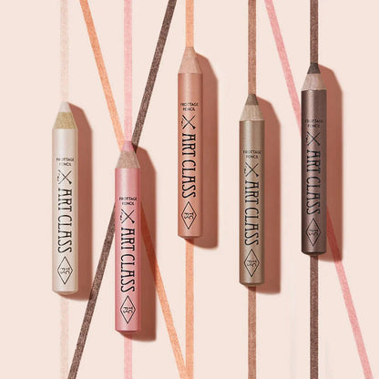 [too cool for school] Artclass Frottage Pencil - 15 Colors [1.1g] - Makeup